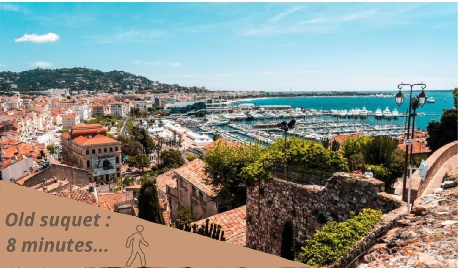 F3 Notre-Dame , Hypercentre A 2 Minute Du Palais Des Congres Lejlighed Cannes Eksteriør billede